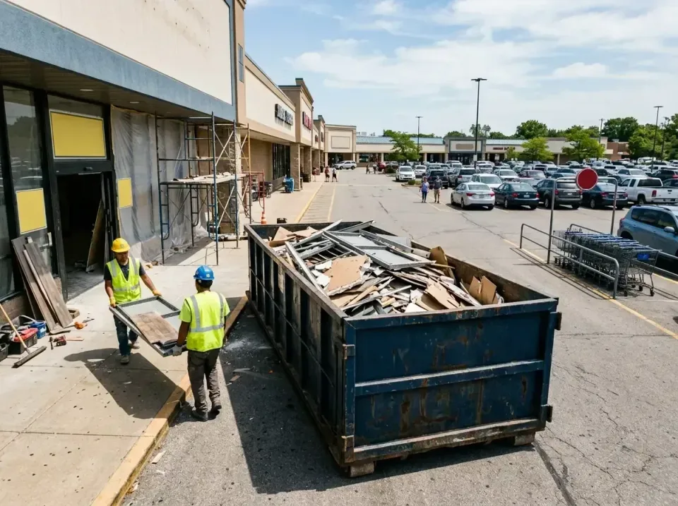 retail-store-renovation-debris-003 — frequently asked questions, Roll-off Dumpster Rentals in Yorba Linda, CA